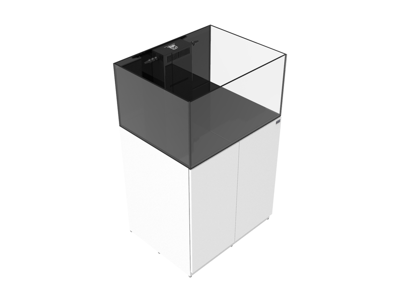 Fiji Cube 48 Gallon INT Middle Rimless Tank Package