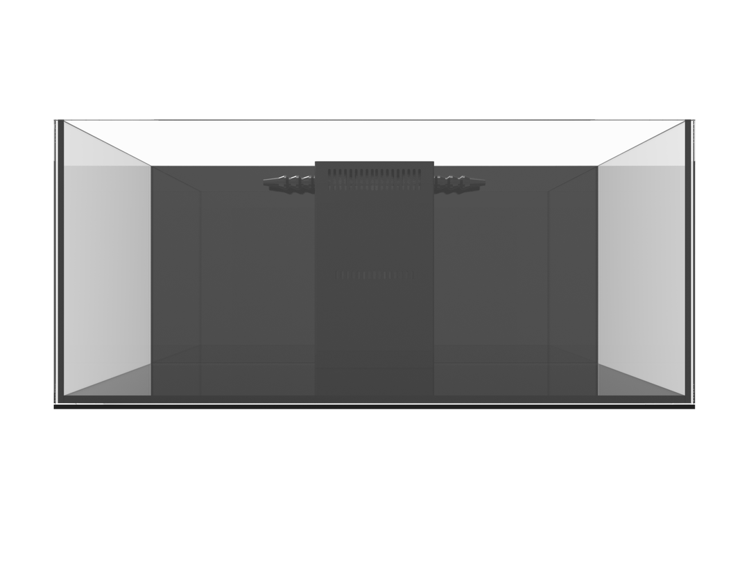 Fiji Cube 57 Gallon Shallow INT Middle Rimless Glass Tank