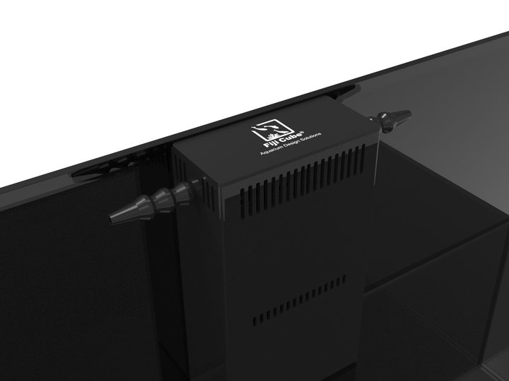 Fiji Cube 57 Gallon Shallow INT Middle Rimless Glass Tank