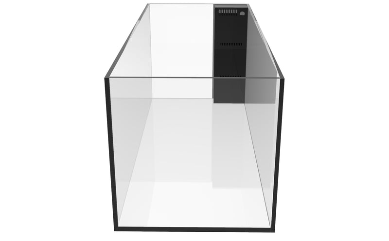 Fiji Cube 142 Gallon w/Internal Corner Overflow Rimless Tank