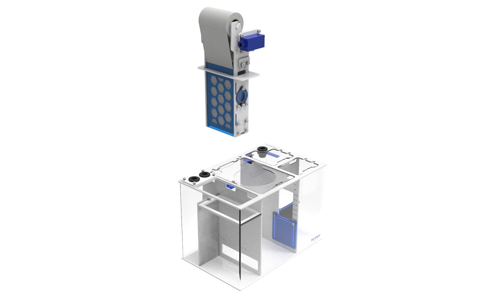 Automatic Filter Components Fiji Cube Automatic Roller Filter System (Model ARF-20 Gen 1.5)