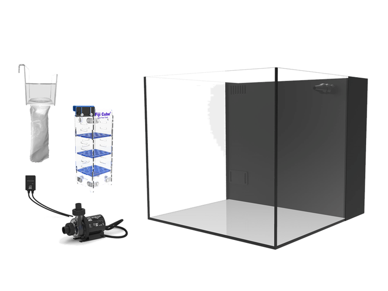 Fiji Cube 22.4 Gallon Cube Rimless AIO Glass Nano Tank - PRO Series