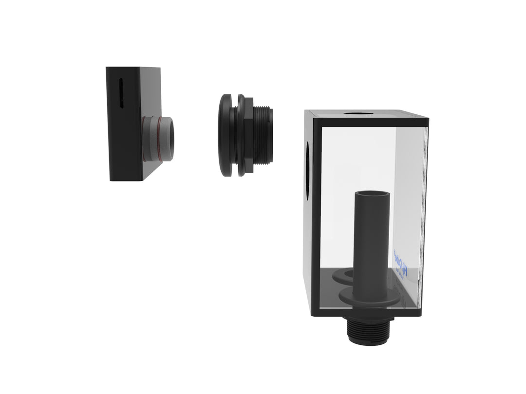 Fiji Cube Low Profile External Overflow Box 600GPH