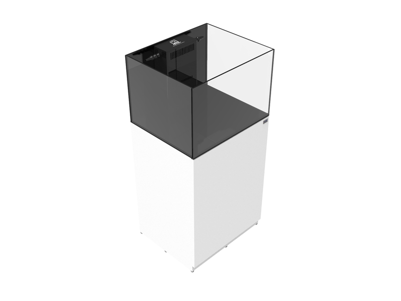 Fiji Cube 32 Gallon Rimless INT Middle Glass Aquarium Tank Package