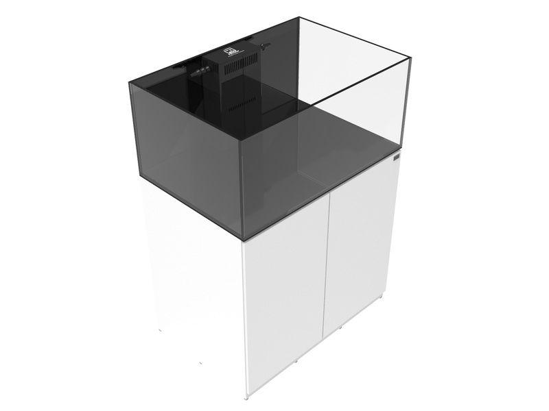 Fiji Cube 57 Gallon INT Middle Rimless Tank Package