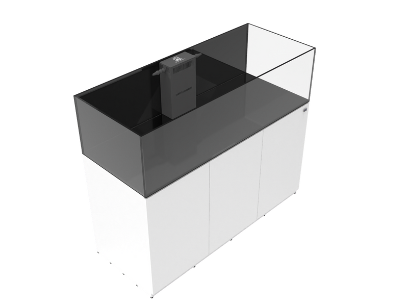 Fiji Cube 95 Gallon Rimless INT Middle Glass Aquarium Tank Package