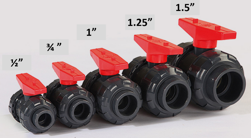 True Union Ball Valve - Slip x Slip (Metric)