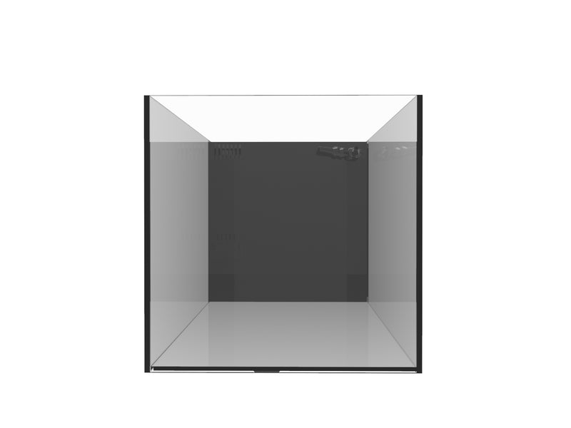 Fiji Cube 38 Gallon Peninsula Rimless AIO Glass Nano Tank